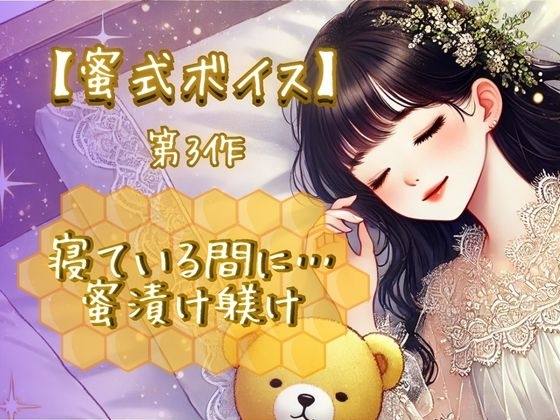 『【蜜式ボイス】第3作「寝ている間に…蜜漬け躾け」脳イキ/子宮開発/男女両用/調教』のジャケット